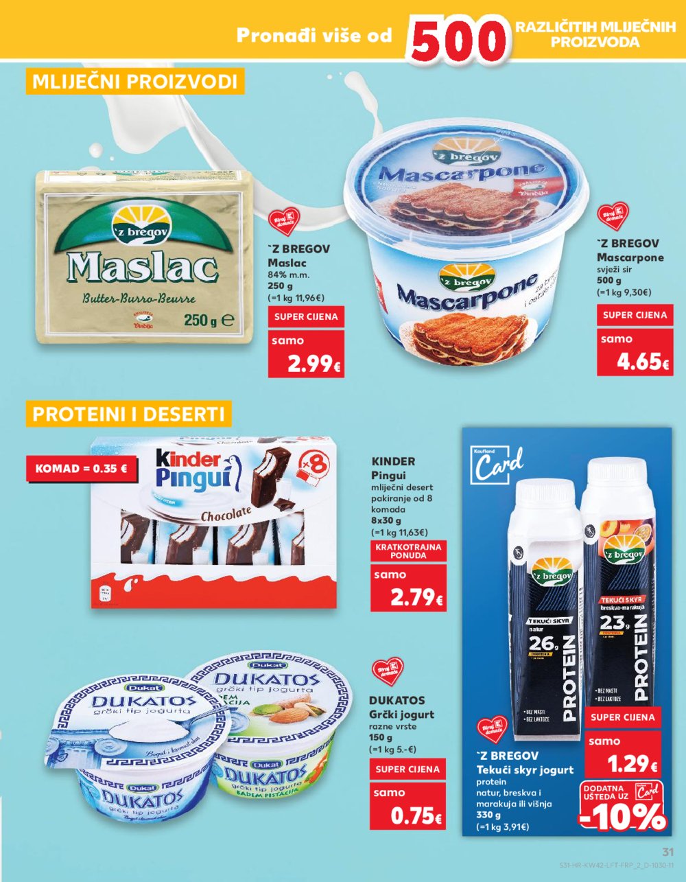 Kaufland katalog Akcija 16.10.-22.10.2024. Dugo Selo