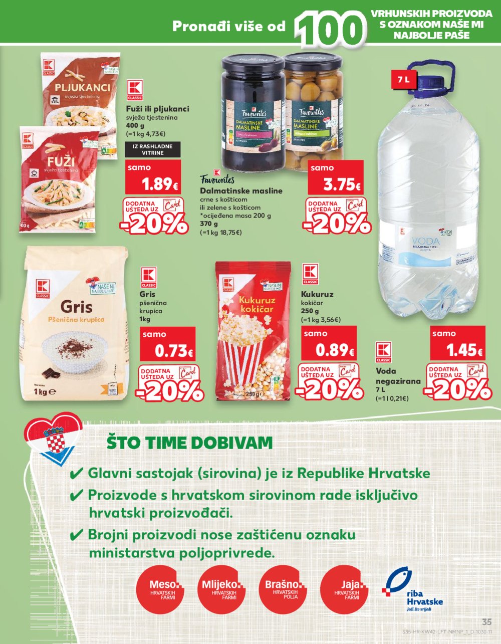 Kaufland katalog Akcija 16.10.-22.10.2024. Dugo Selo