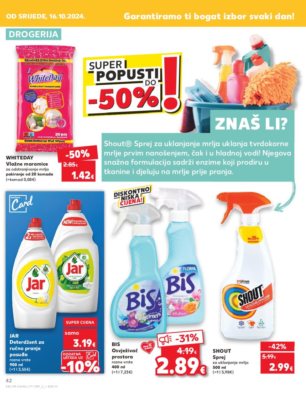 Kaufland katalog Akcija 16.10.-22.10.2024. Dugo Selo