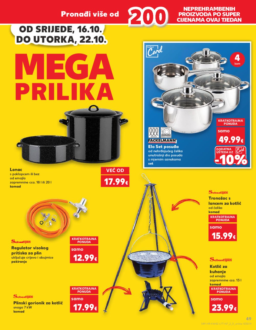 Kaufland katalog Akcija 16.10.-22.10.2024. Dugo Selo