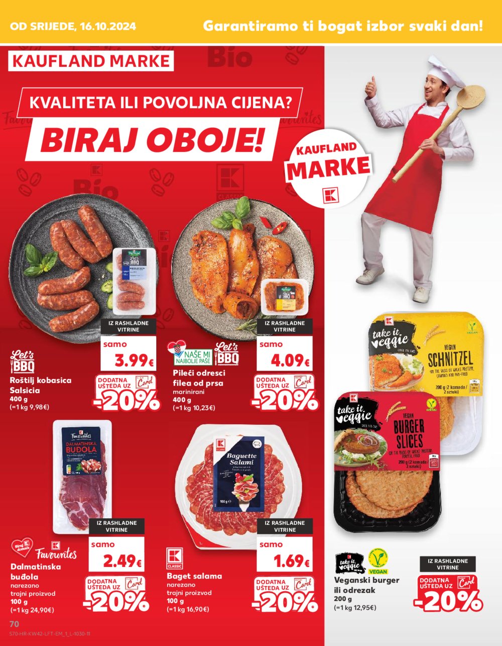 Kaufland katalog Akcija 16.10.-22.10.2024. Dugo Selo