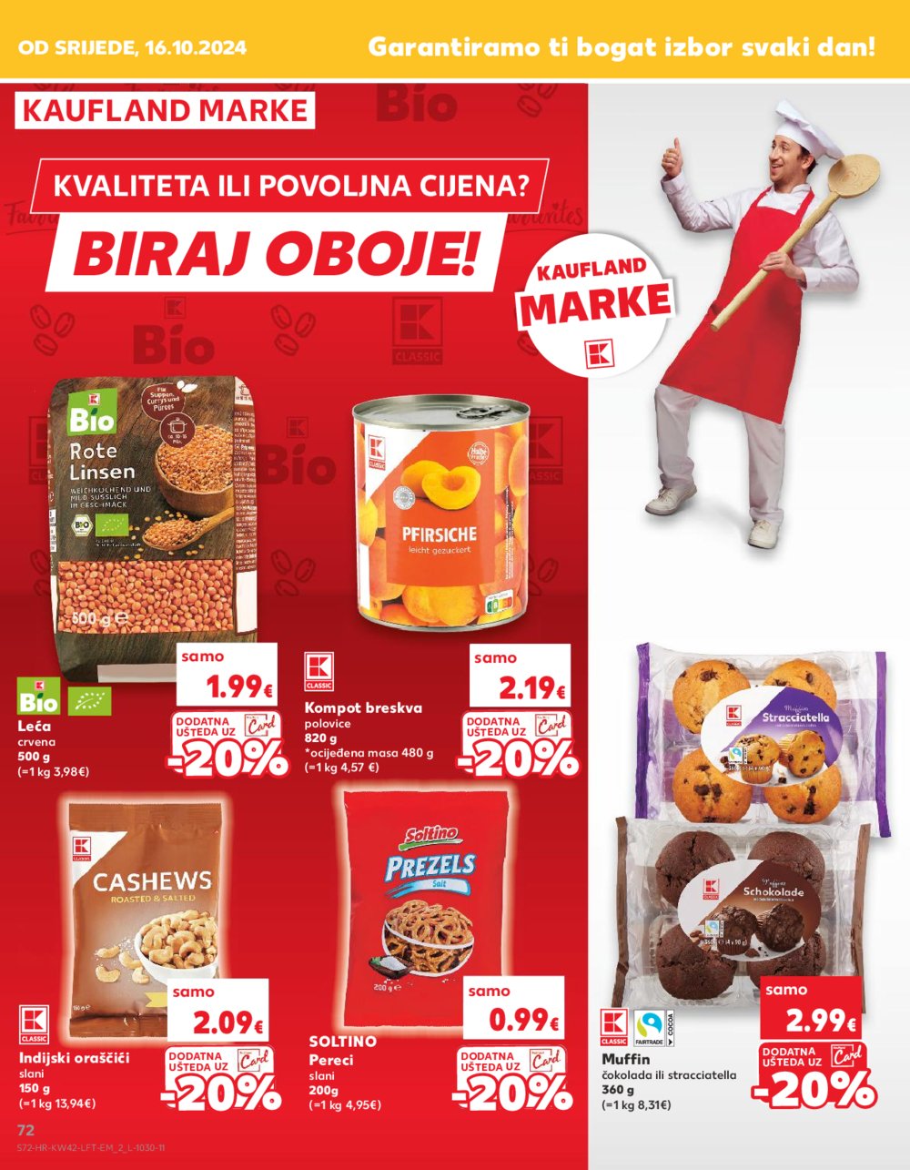 Kaufland katalog Akcija 16.10.-22.10.2024. Dugo Selo