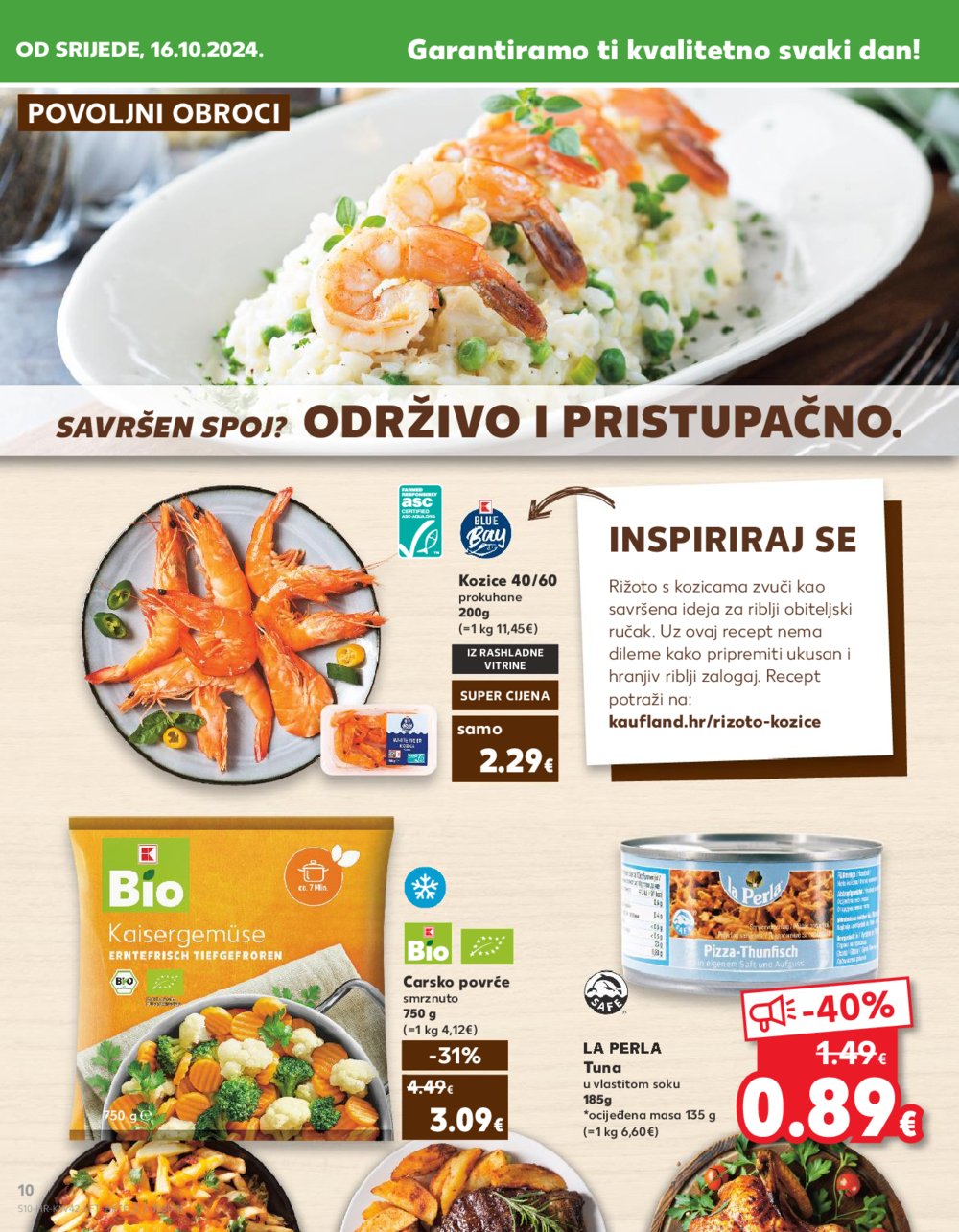 Kaufland katalog Akcija 16.10.-22.10.2024. Dugo Selo