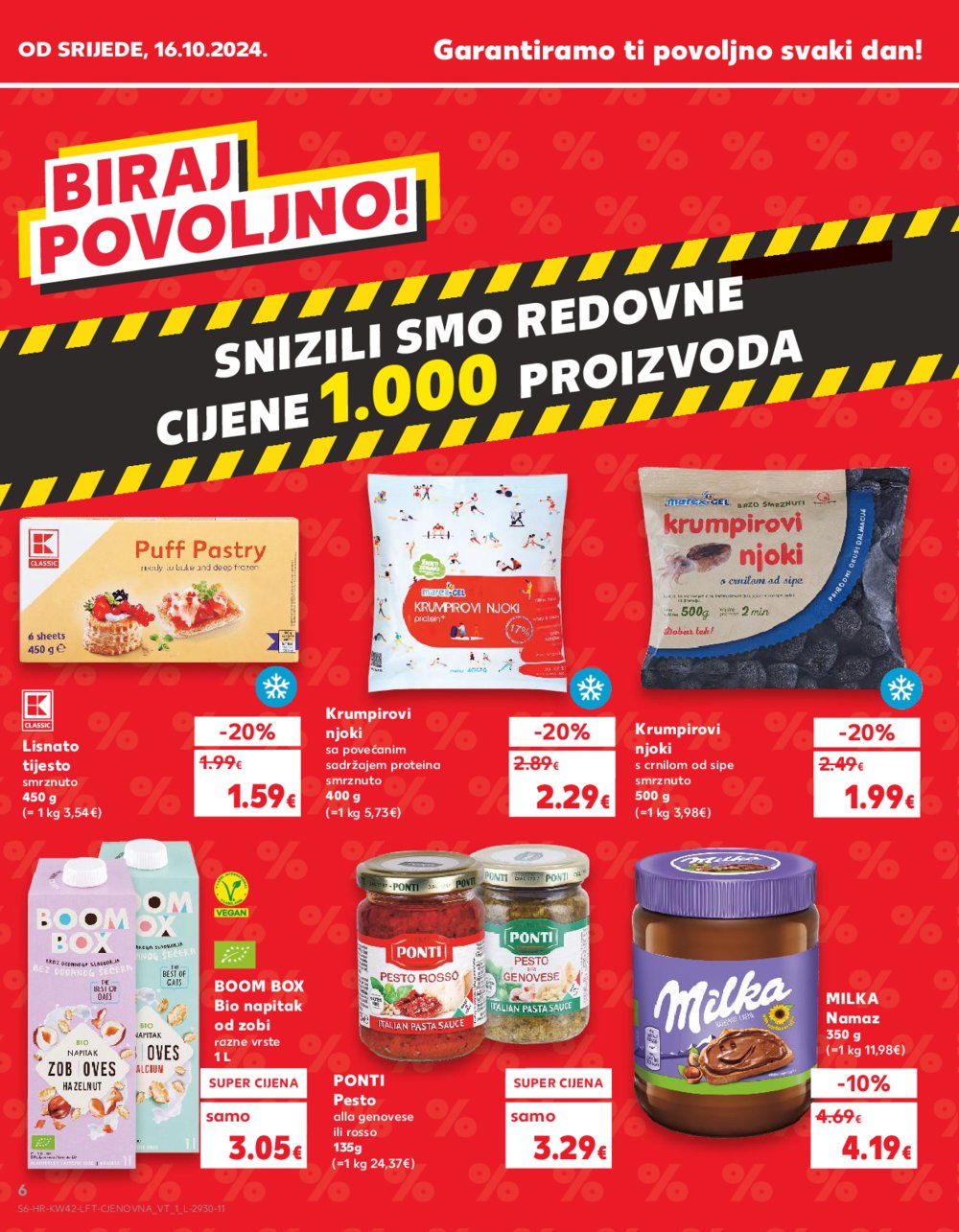 Kaufland katalog Akcija 16.10.-22.10.2024. Virovitica