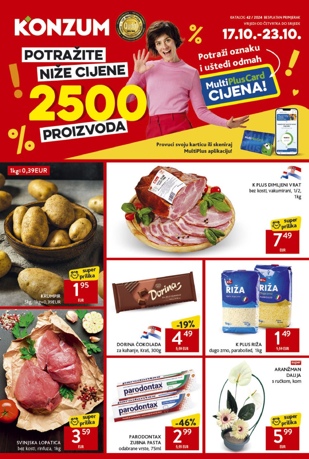 Konzum katalog Akcija 17.10.-23.10.2024.