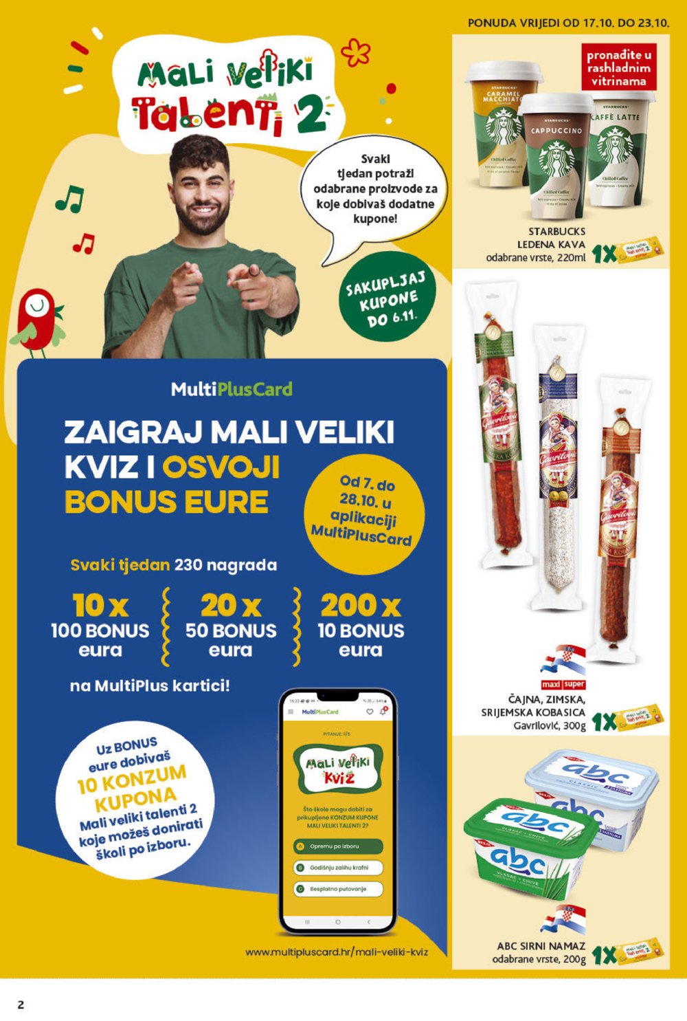 Konzum katalog Akcija 17.10.-23.10.2024.