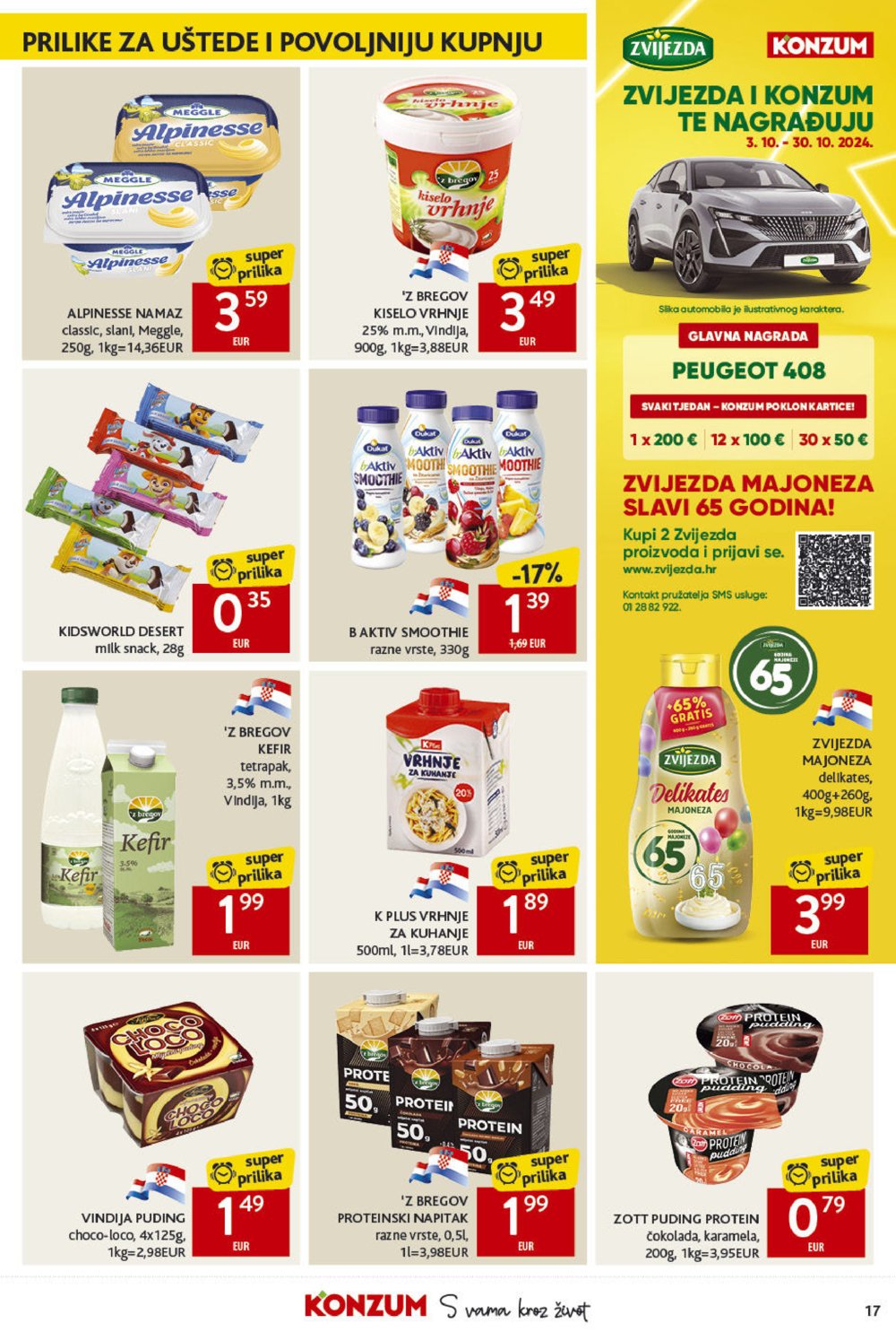 Konzum katalog Akcija 17.10.-23.10.2024.