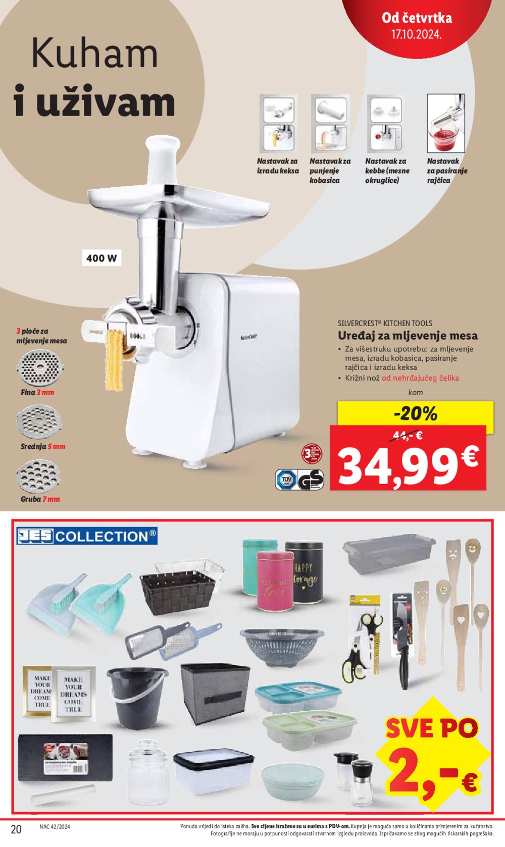 Lidl katalog Super ponuda od četvrtka 17.10.-20.10.2024.