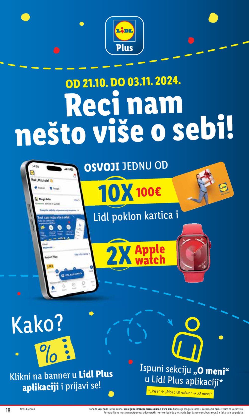 Lidl katalog Super ponuda od ponedjeljka 21.10.-27.10.2024.