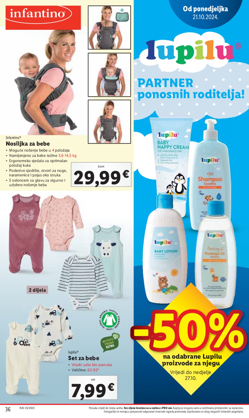 Lidl katalog Super ponuda od ponedjeljka 21.10.-27.10.2024.