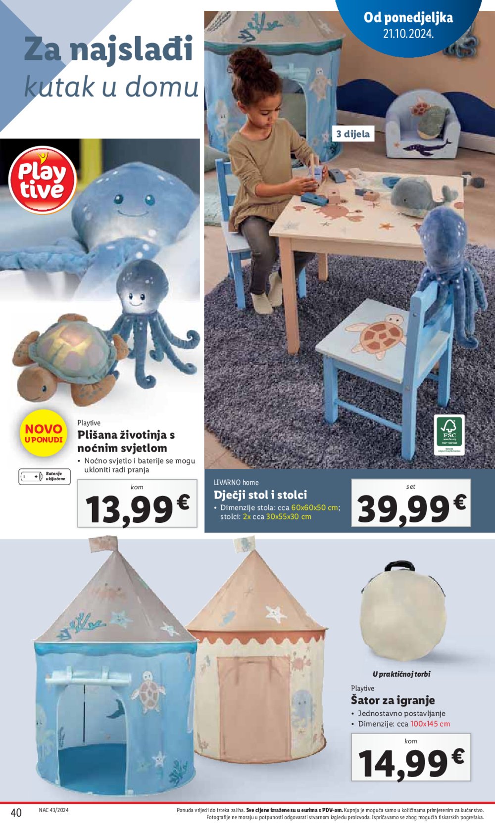 Lidl katalog Super ponuda od ponedjeljka 21.10.-27.10.2024.