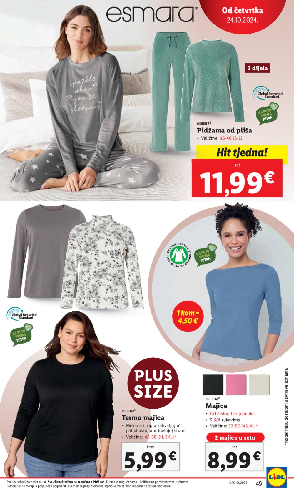 Lidl katalog Super ponuda od ponedjeljka 21.10.-27.10.2024.