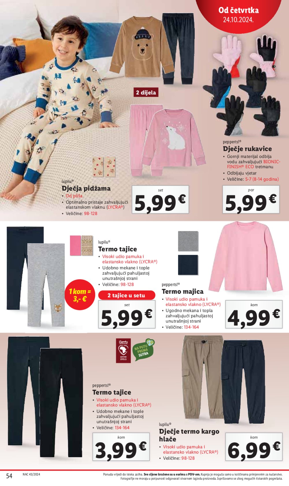 Lidl katalog Super ponuda od ponedjeljka 21.10.-27.10.2024.