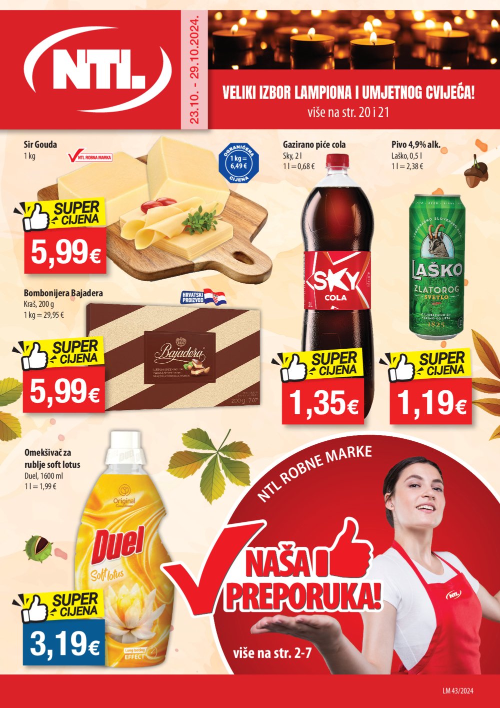 NTL katalog Akcija 23.10-29.10.2024. Istok