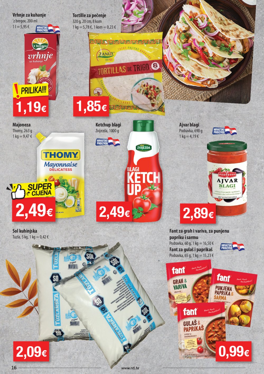 NTL katalog Akcija 23.10-29.10.2024. Istok