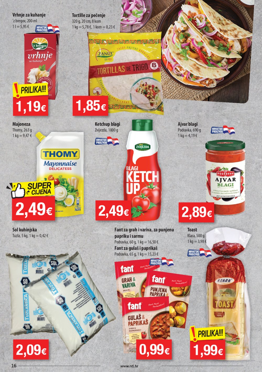 NTL katalog Akcija 23.10-29.10.2024. Sjever