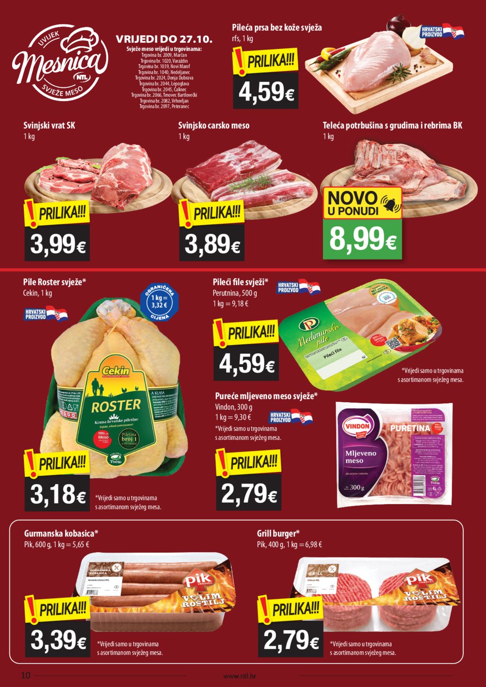 NTL katalog Akcija 23.10-29.10.2024. Sjever