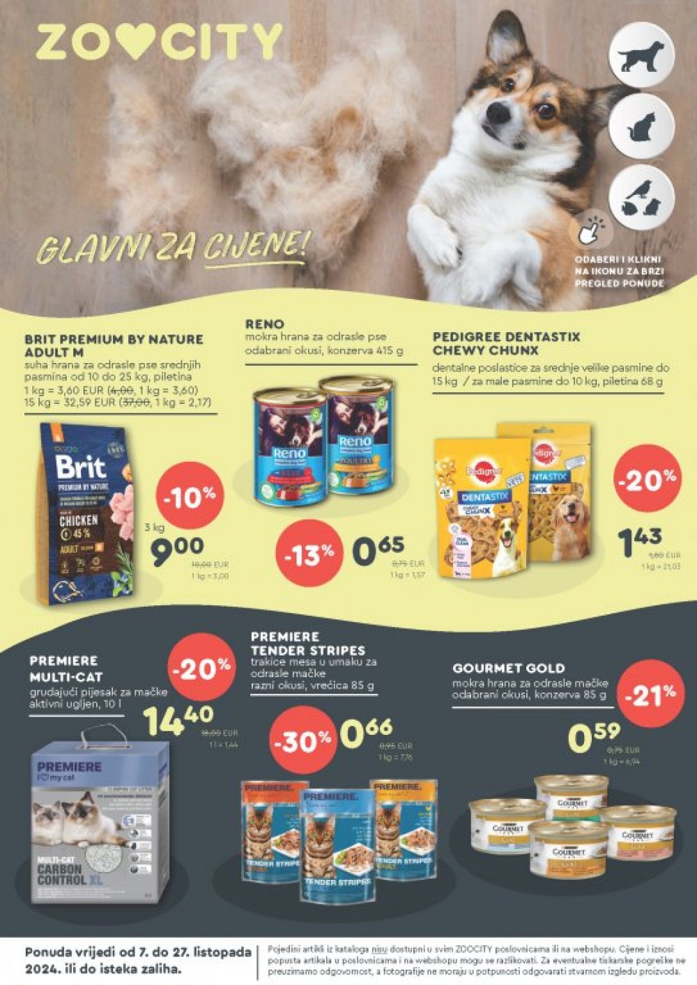 ZOOCITY katalog Akcija 07.10.-27.10.2024.