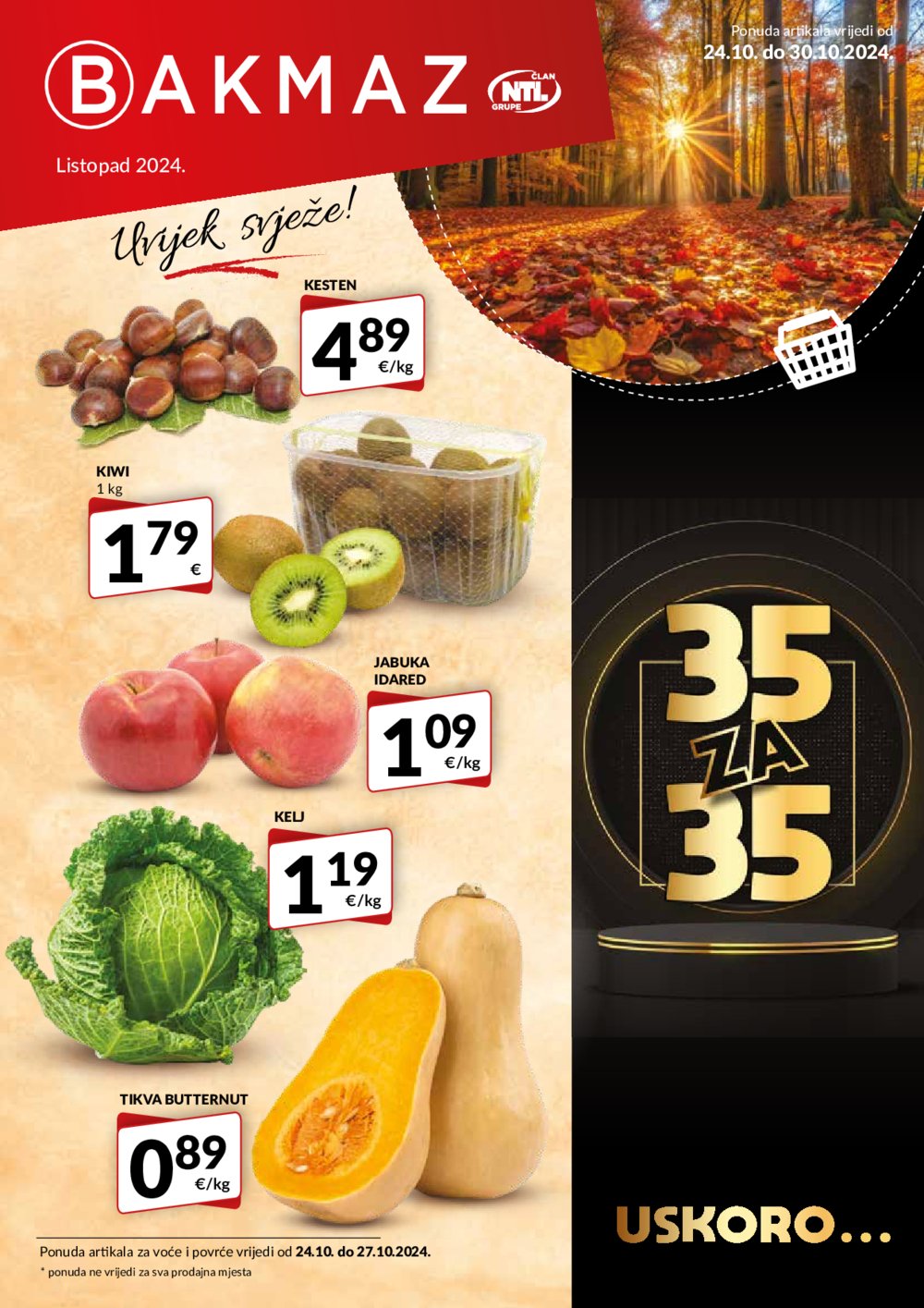 Bakmaz katalog Akcija 24.10.-30.10.2024.