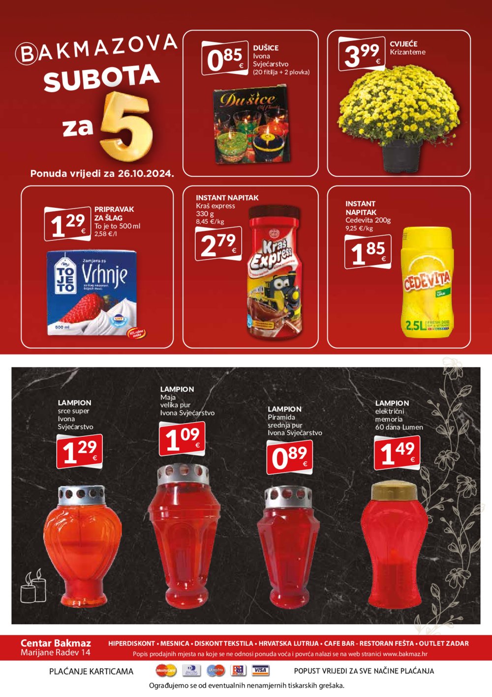 Bakmaz katalog Akcija 24.10.-30.10.2024.