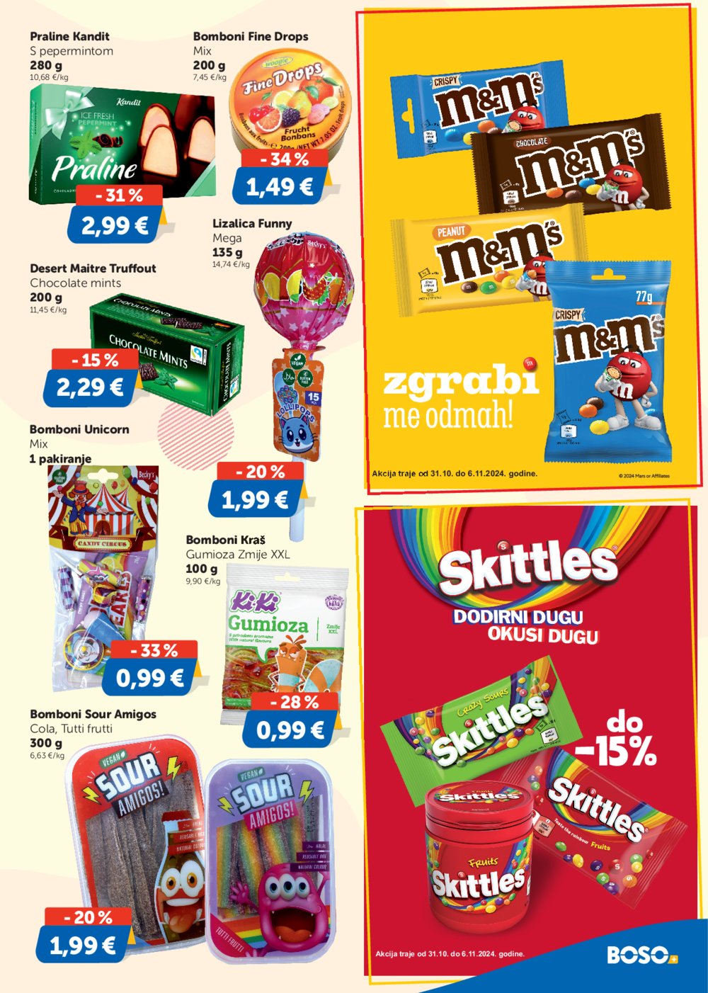 Boso katalog Akcija 31.10.-06.11.2024.