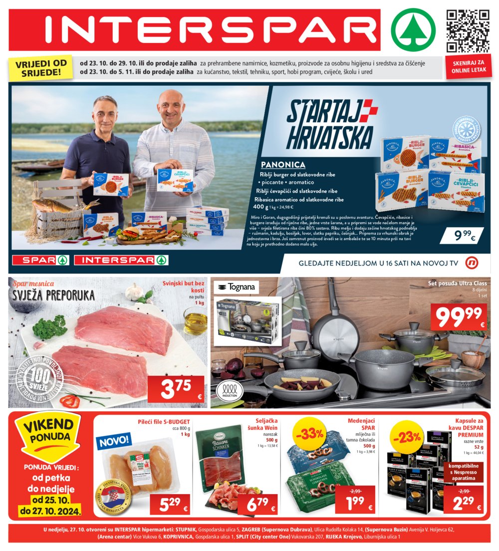 INTERSPAR katalog Akcija 23.10.-29.10.2024.