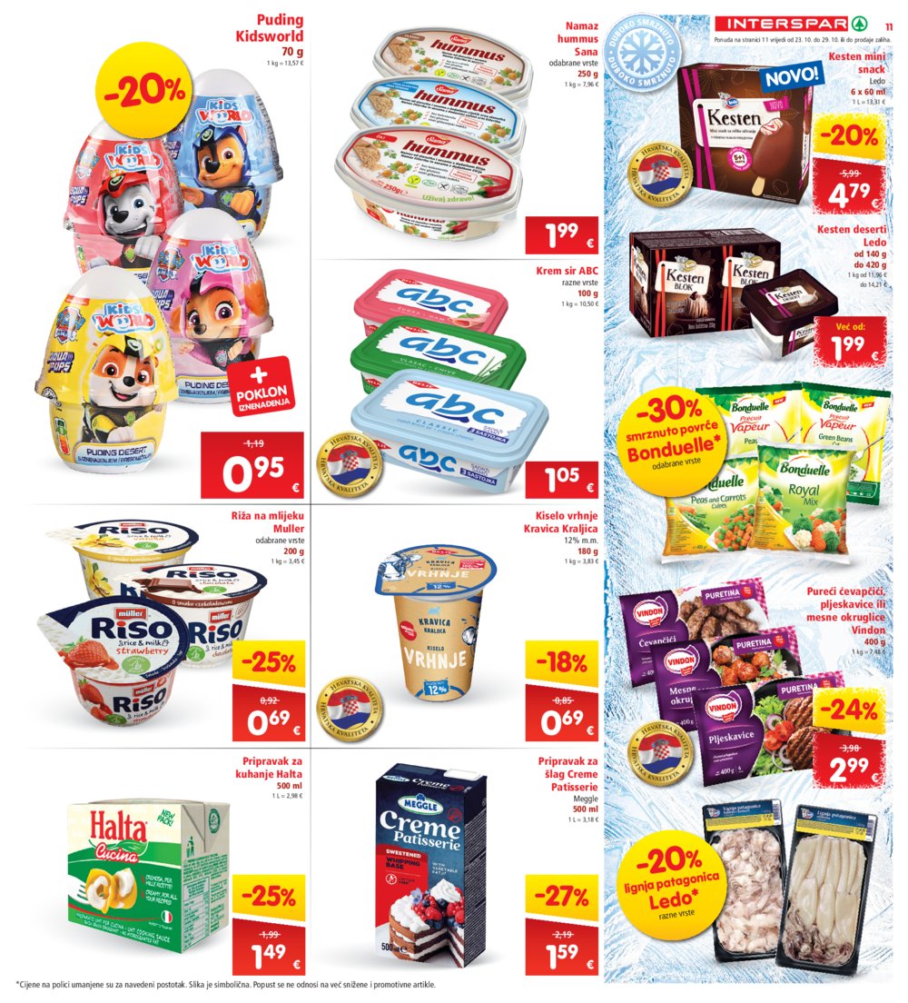 INTERSPAR katalog Akcija 23.10.-29.10.2024.