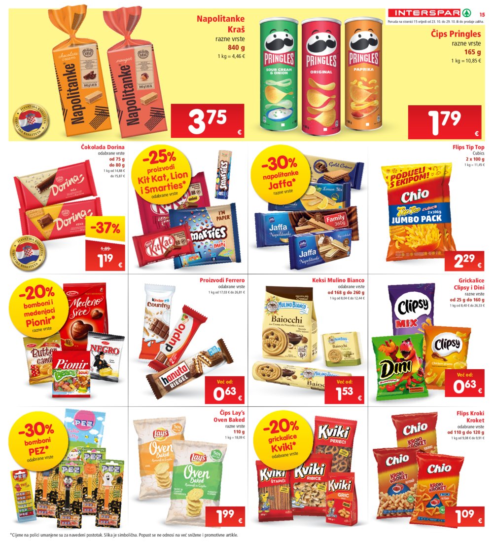 INTERSPAR katalog Akcija 23.10.-29.10.2024.