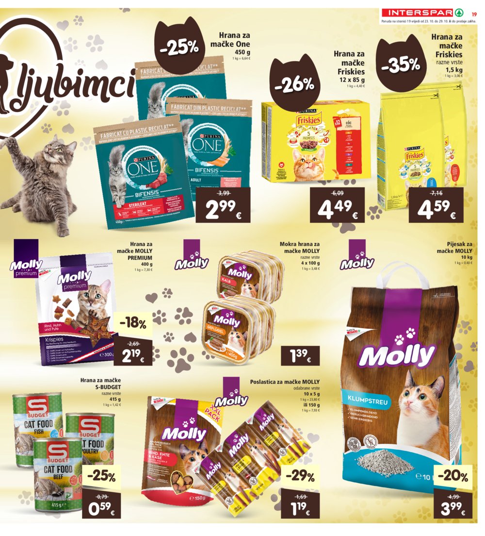 INTERSPAR katalog Akcija 23.10.-29.10.2024.