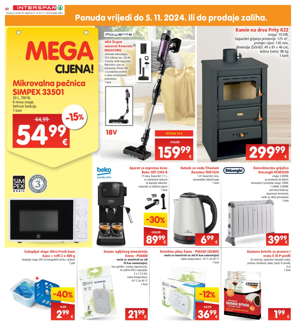 INTERSPAR katalog Akcija 23.10.-29.10.2024.