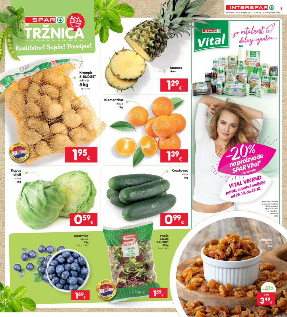 INTERSPAR katalog Akcija 23.10.-29.10.2024.