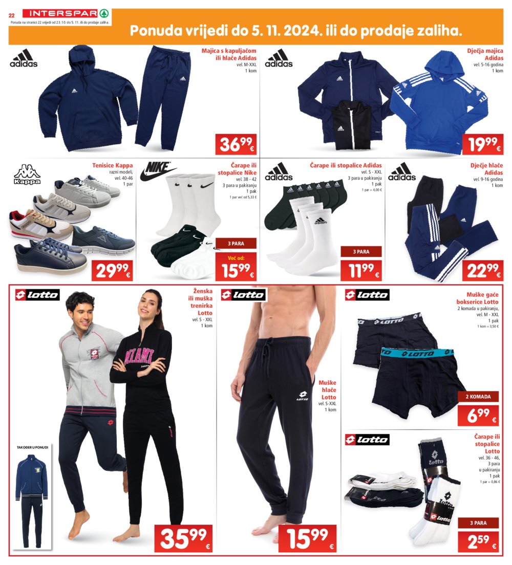 INTERSPAR katalog Akcija 23.10.-29.10.2024.