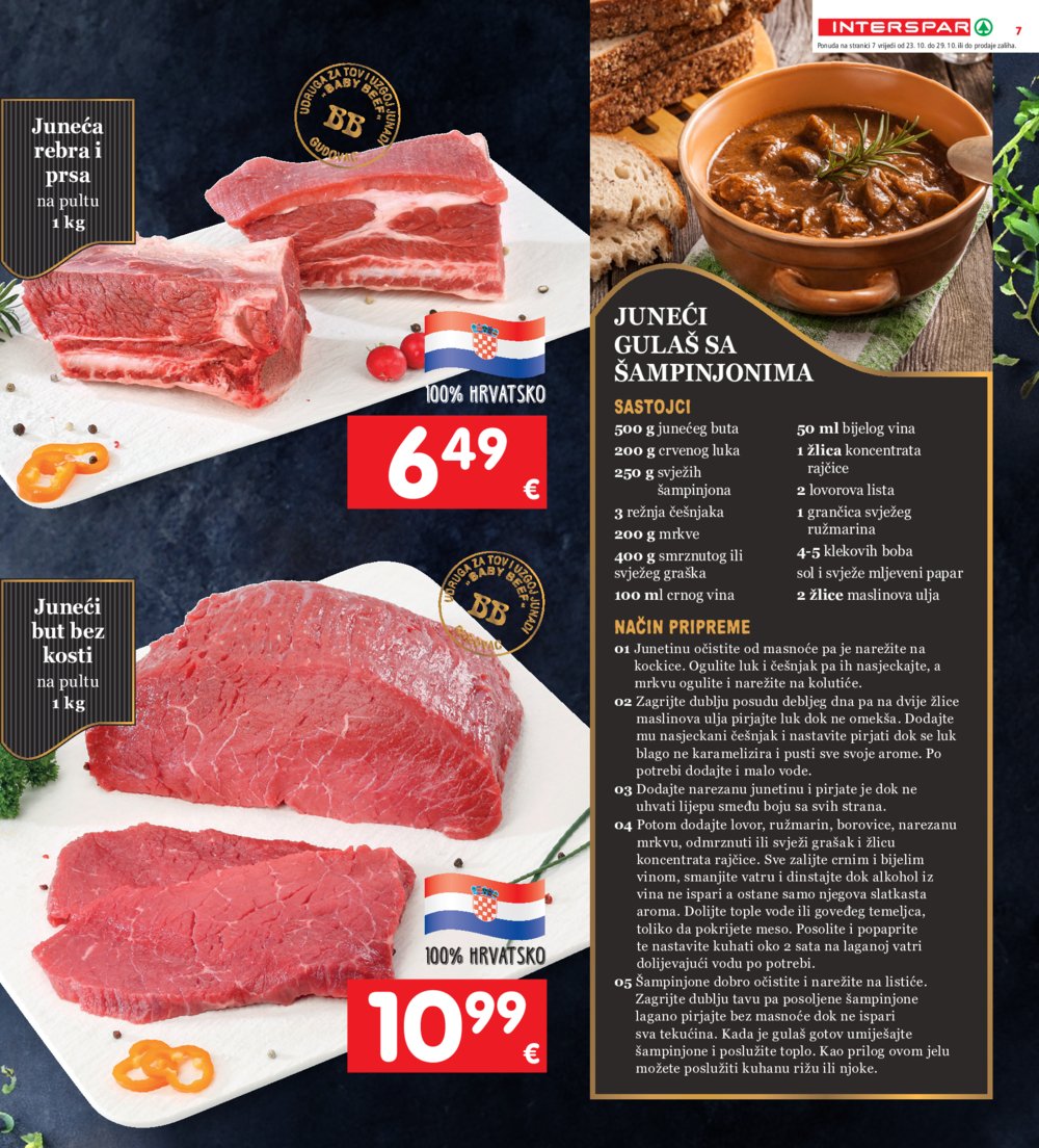 INTERSPAR katalog Akcija 23.10.-29.10.2024.