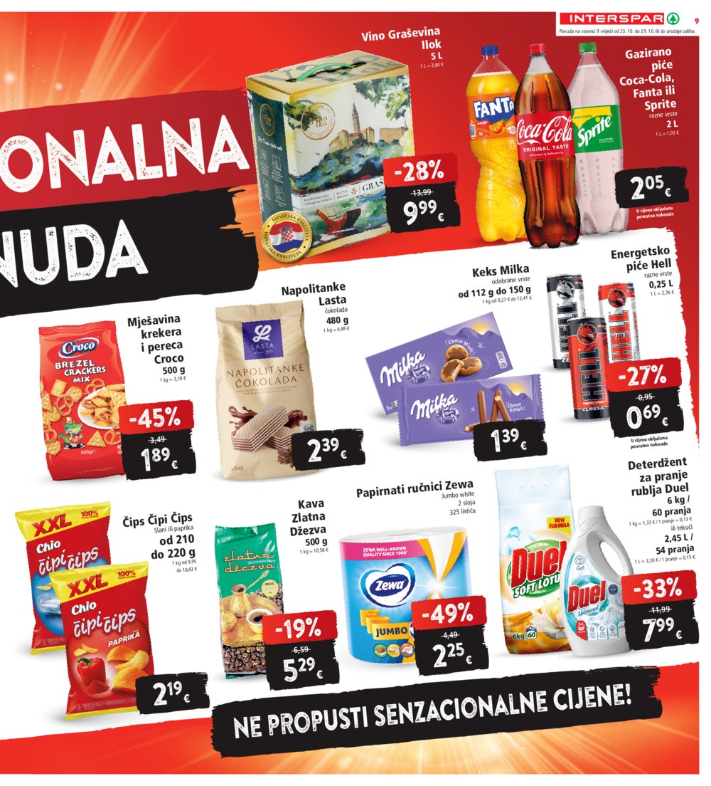 INTERSPAR katalog Akcija 23.10.-29.10.2024.