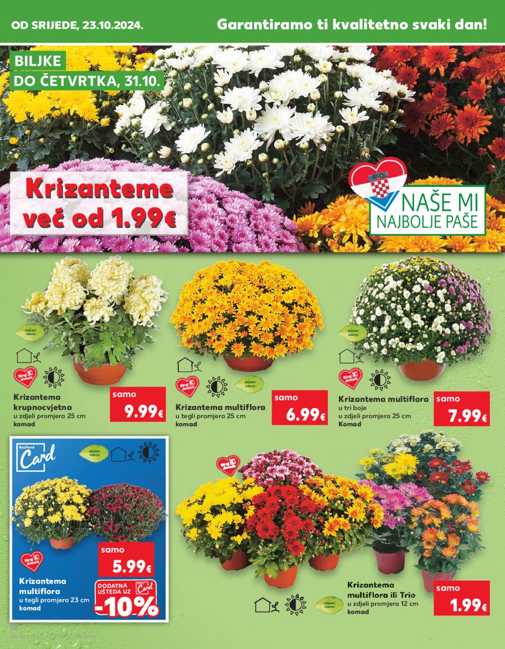 Kaufland katalog Akcija 23.10.-29.10.2024. Odabrane poslovnice