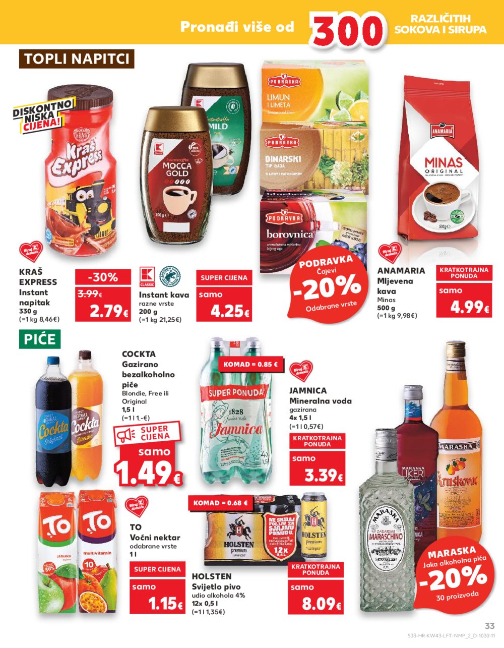 Kaufland katalog Akcija 23.10.-29.10.2024. Odabrane poslovnice