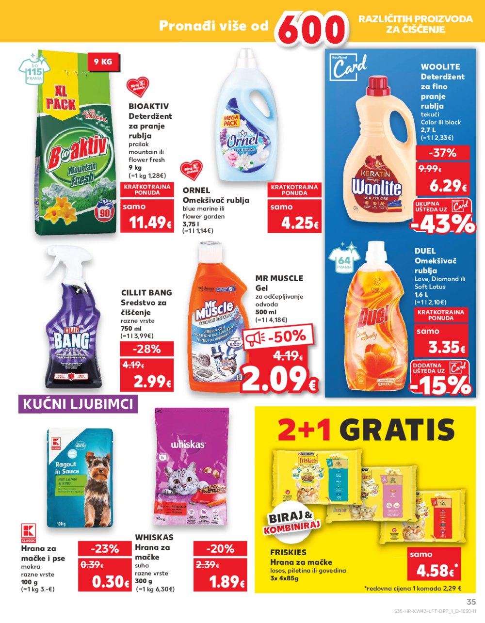 Kaufland katalog Akcija 23.10.-29.10.2024. Odabrane poslovnice