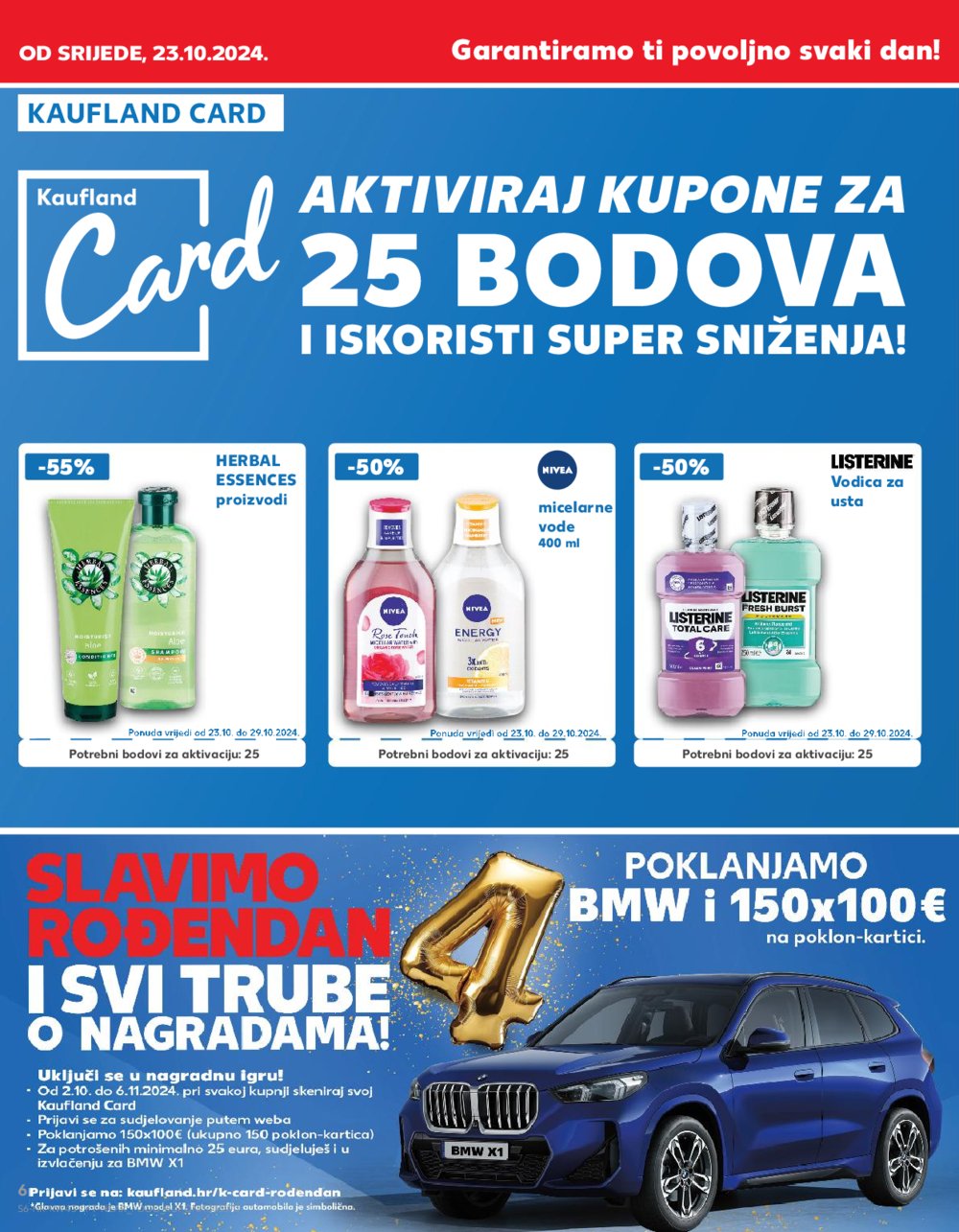 Kaufland katalog Akcija 23.10.-29.10.2024. Odabrane poslovnice