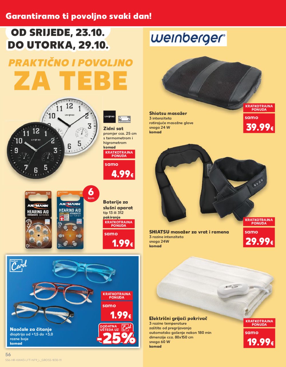 Kaufland katalog Akcija 23.10.-29.10.2024. Odabrane poslovnice