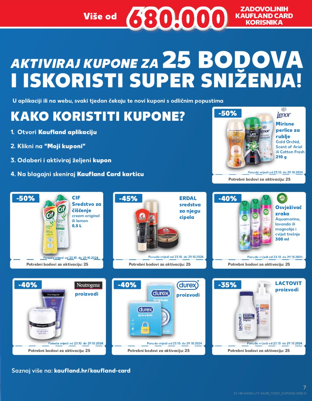 Kaufland katalog Akcija 23.10.-29.10.2024. Odabrane poslovnice