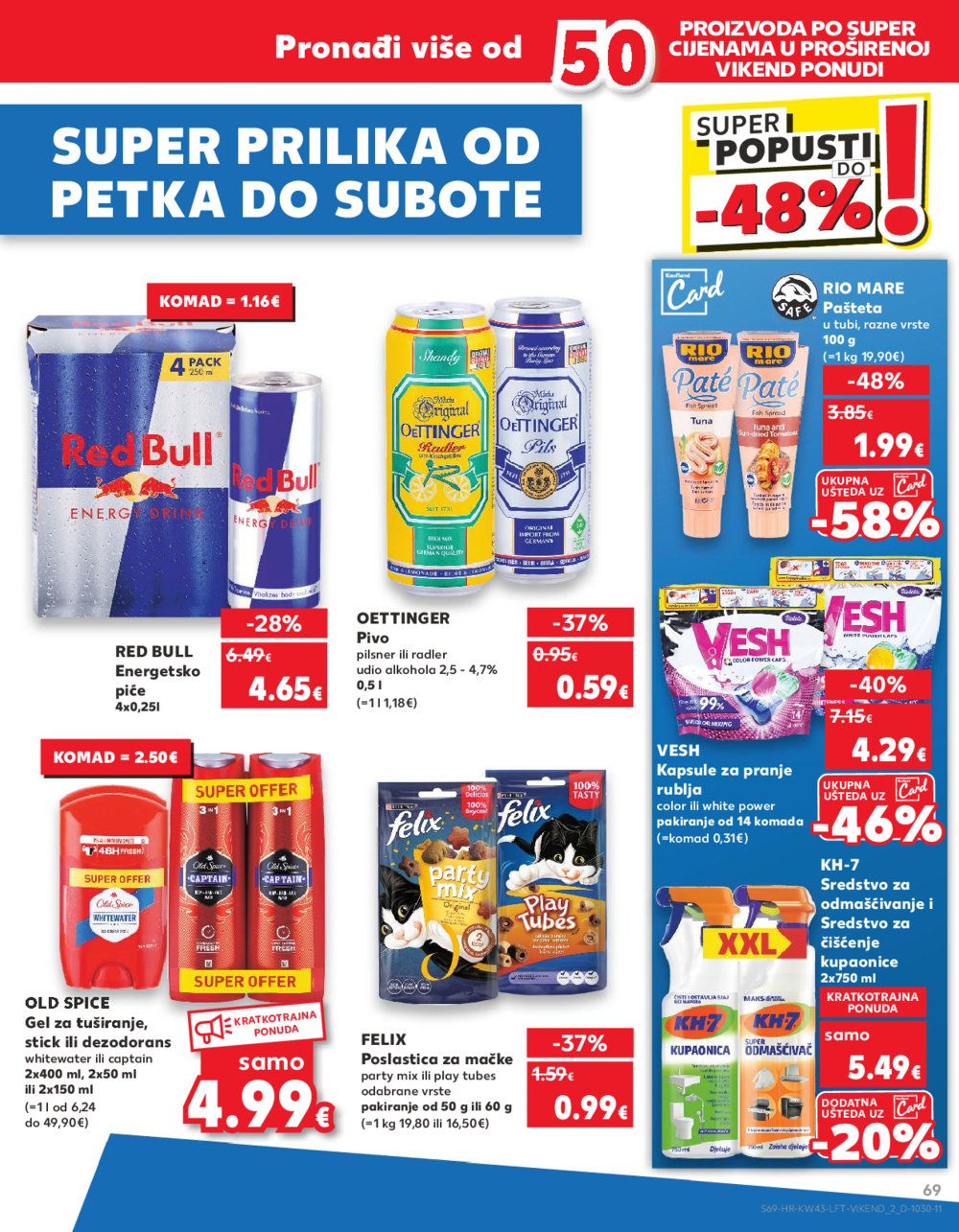 Kaufland katalog Akcija 23.10.-29.10.2024. Odabrane poslovnice