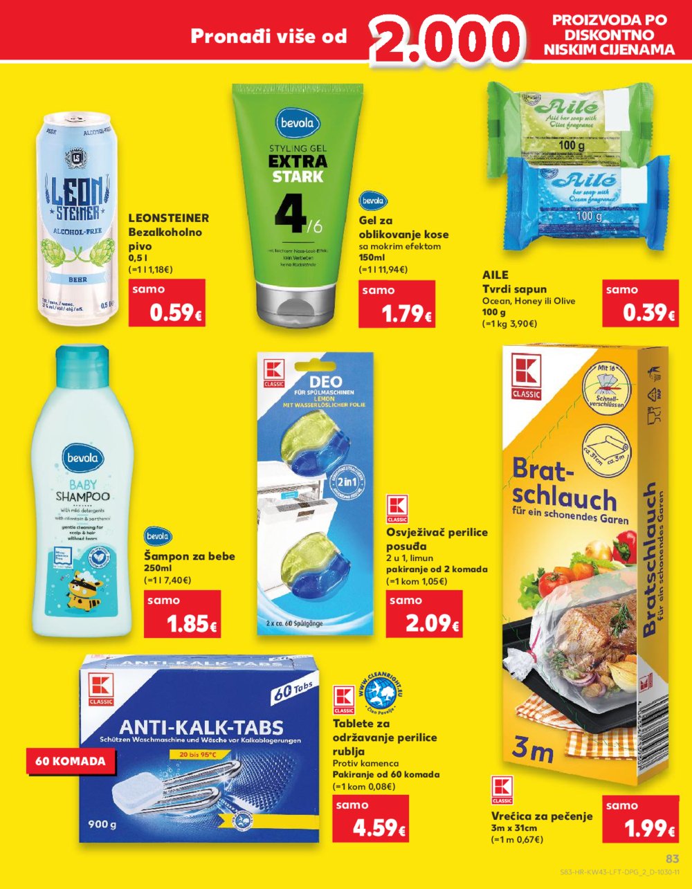 Kaufland katalog Akcija 23.10.-29.10.2024. Odabrane poslovnice