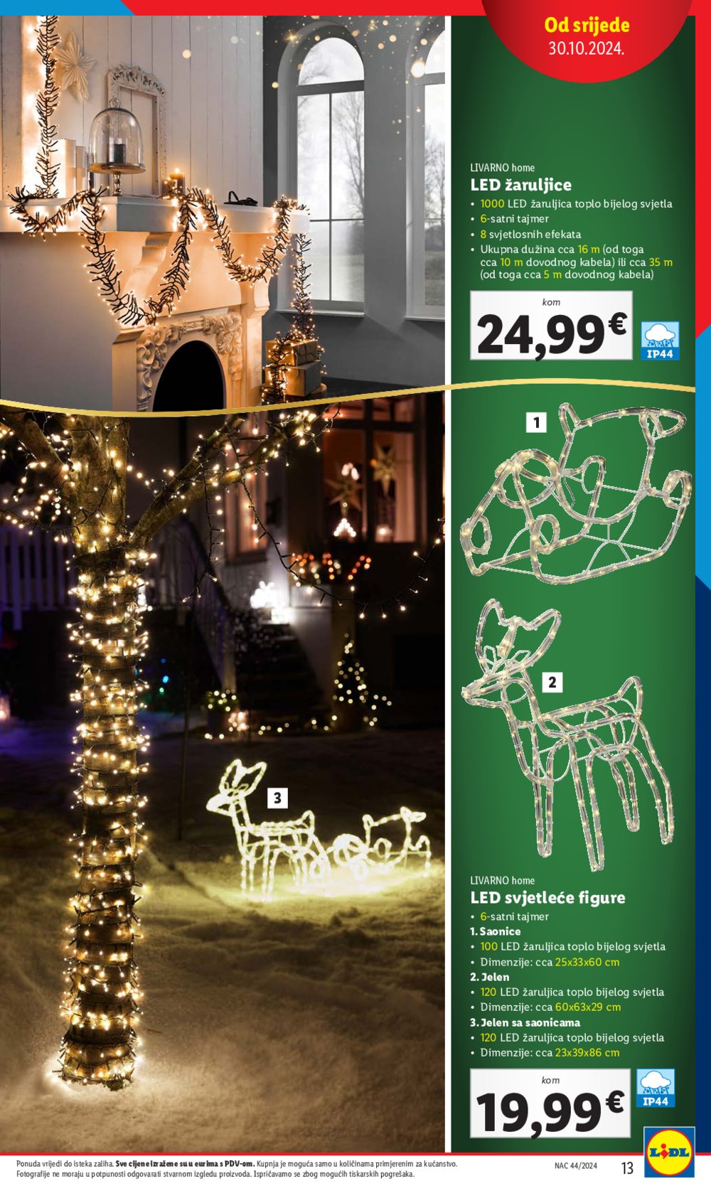 Lidl katalog Blagdani od 30.10.2024.