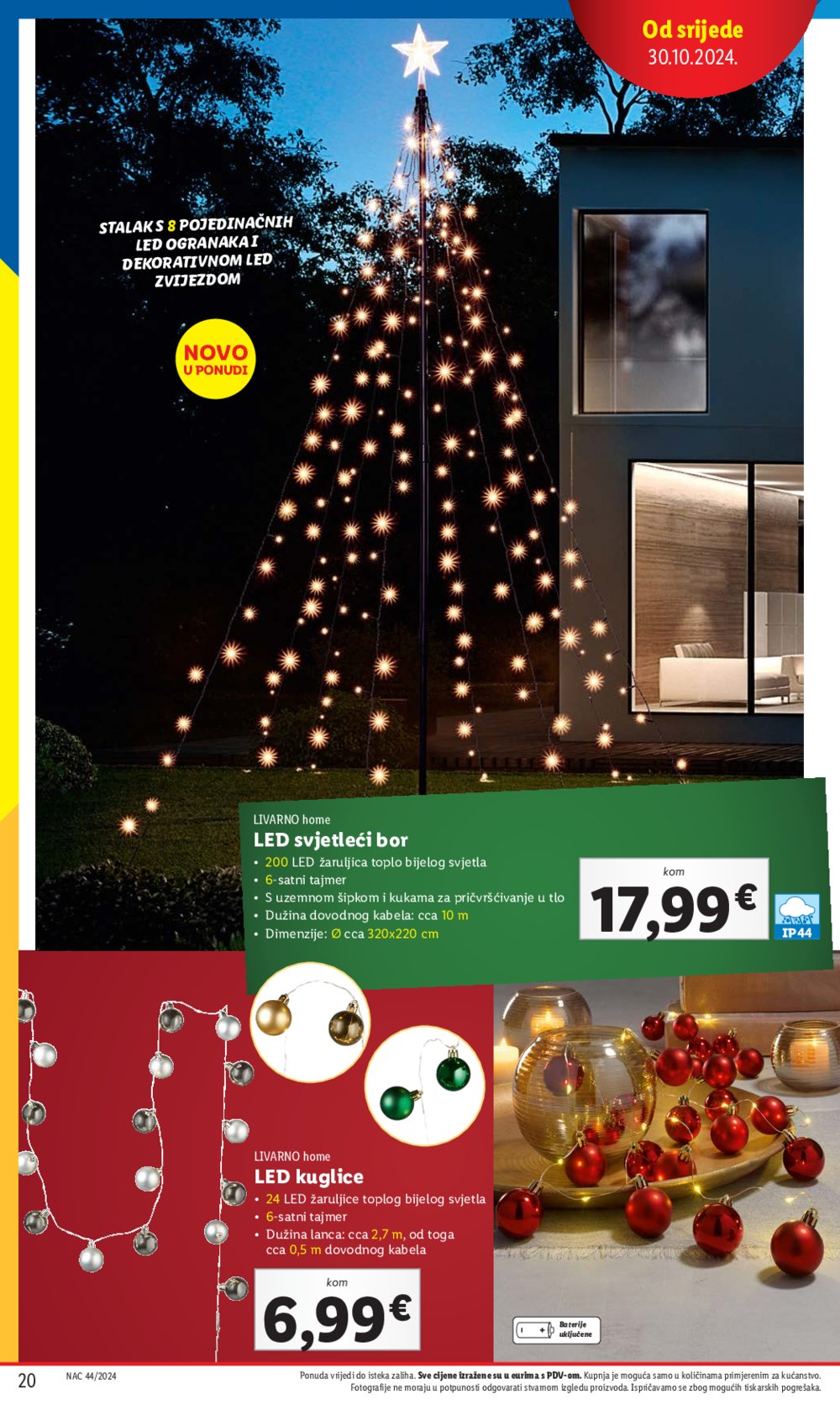 Lidl katalog Blagdani od 30.10.2024.