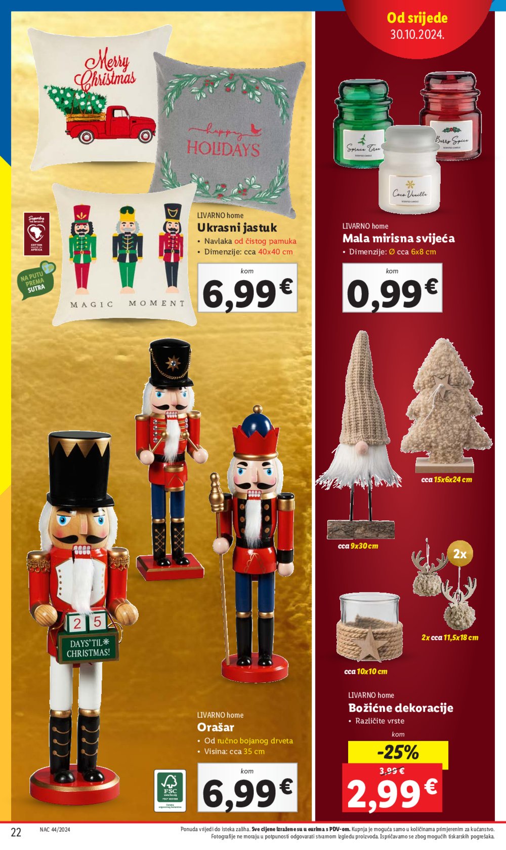 Lidl katalog Blagdani od 30.10.2024.