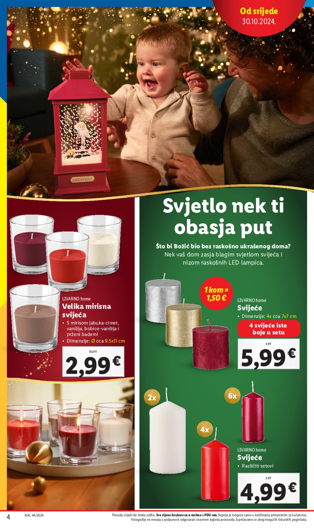 Lidl katalog Blagdani od 30.10.2024.