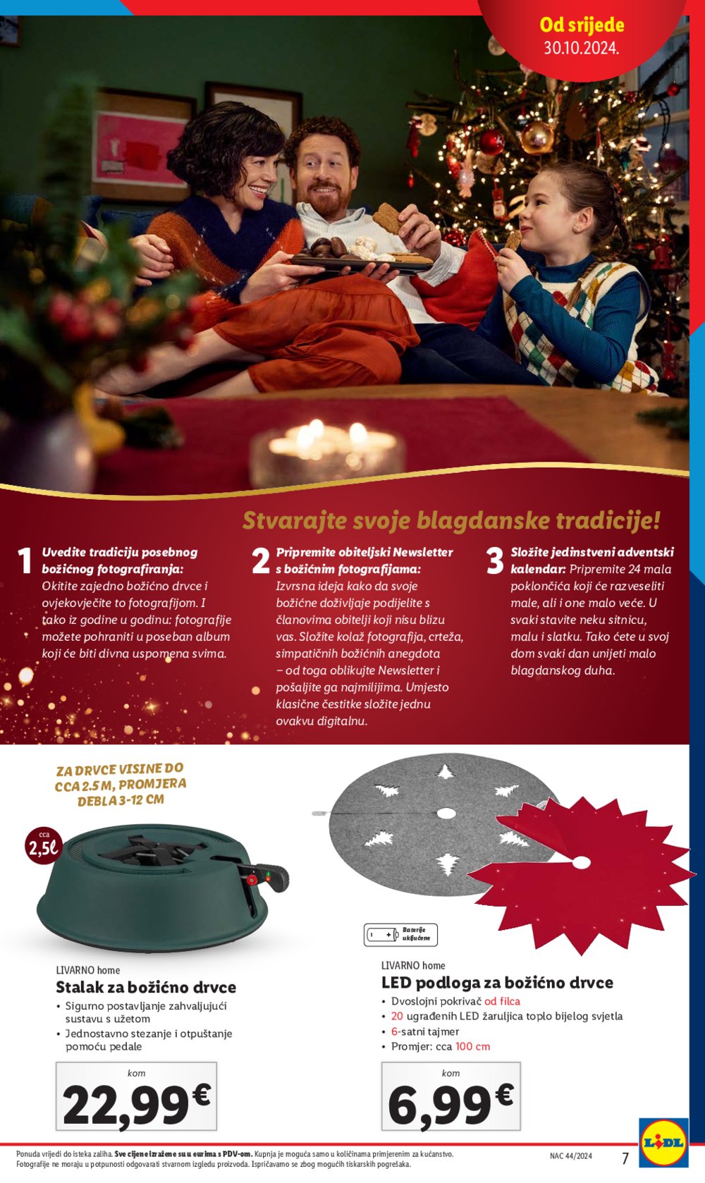 Lidl katalog Blagdani od 30.10.2024.