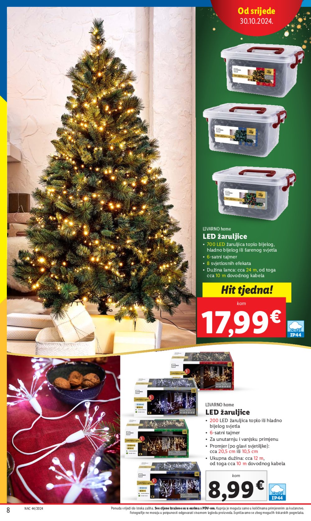 Lidl katalog Blagdani od 30.10.2024.