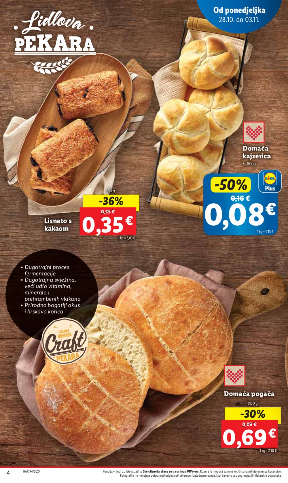 Lidl katalog Super ponuda od ponedjeljka 28.10.-03.11.2024.