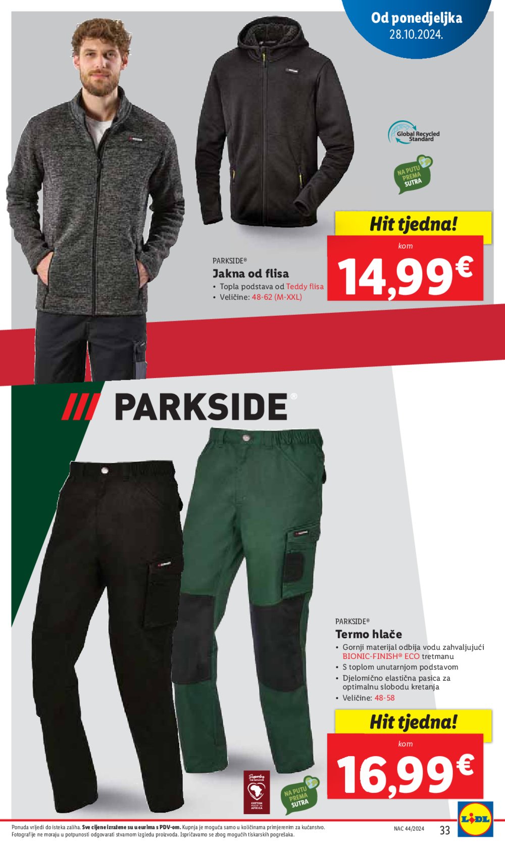 Lidl katalog Super ponuda od ponedjeljka 28.10.-03.11.2024.